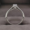 0.34 Carat Round Brilliant Cut Diamond Solitaire Ring