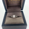 0.73 Carat Princess Cut Diamond Solitaire Ring