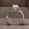 0.92 Carat Round Brilliant Cut Diamond Solitaire Ring