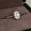 1.05 Carat Oval Cut Diamond Solitaire Ring