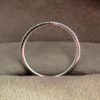0.13 Carat Claw Set Diamond Eternity Ring in Platinum