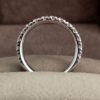 0.50 Carat Claw Set Diamond Eternity Ring in Platinum