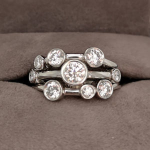 1.17 Carat Diamond Moonshine Ring