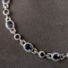 20.15 Carat Iolite & Diamond Collarette Necklace