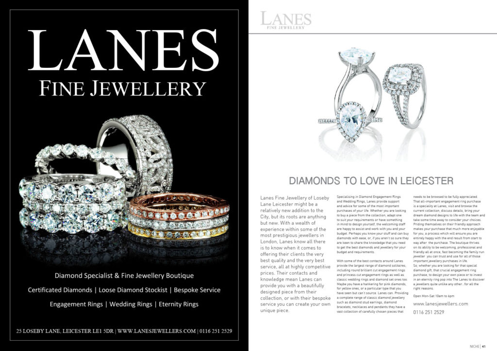Diamonds to Love in Leicester