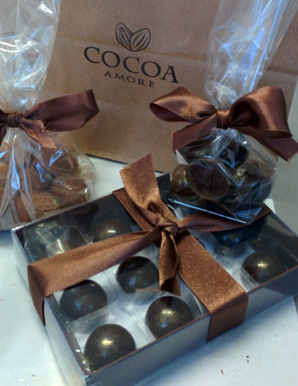 Truffles at Cocoa Amore